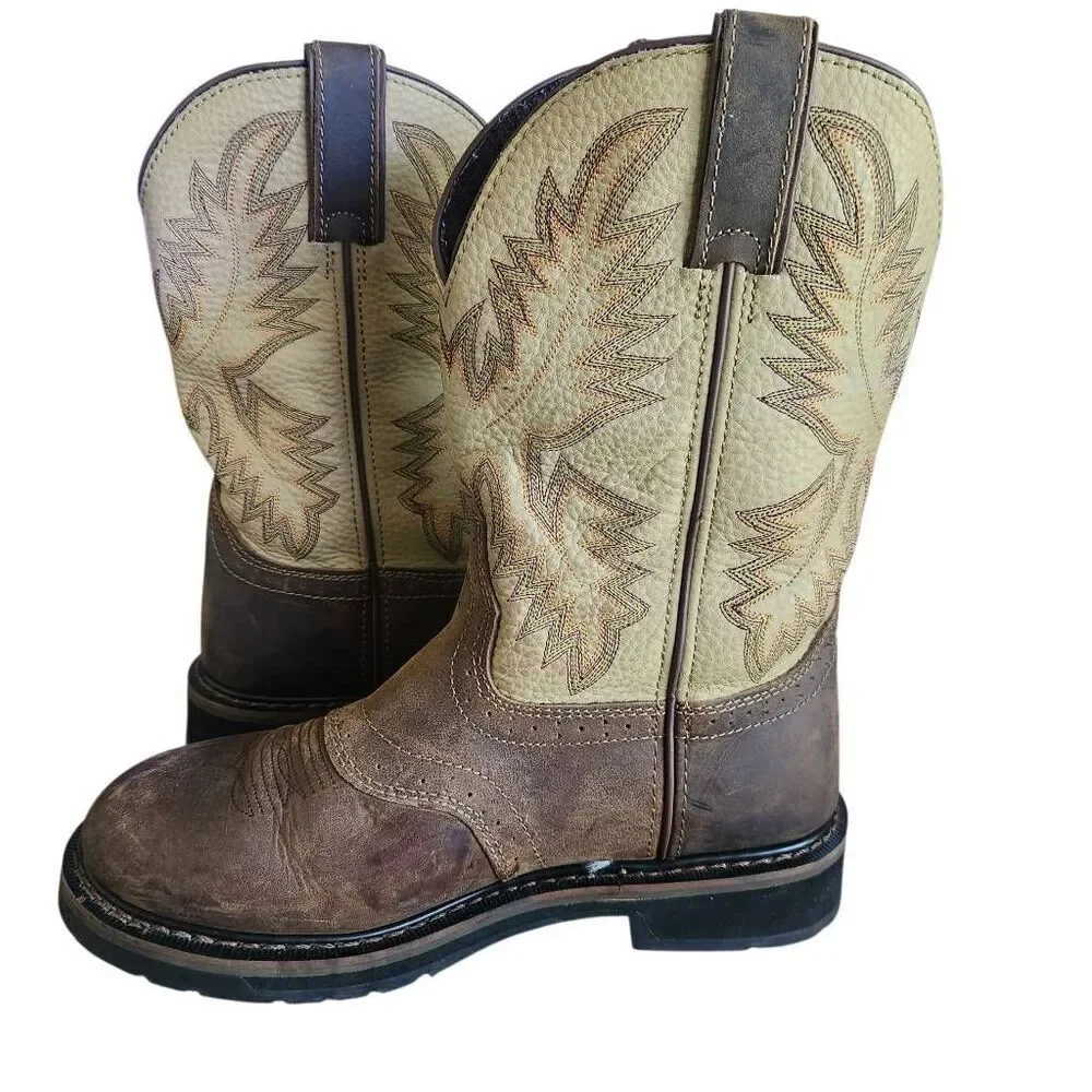 Justin Boots Mens 9 Superintendent 11